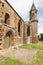 Fortrose Cathedral ruins on the Black Isle in Scotland.