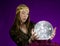 Fortune Teller with Crystal ball