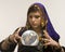 Fortune-teller with Crystal Ball