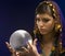 Fortune-teller with Crystal Ball