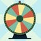 Fortune wheel: roulette game spin