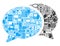 Forum Chat Composition Icon for BigData and Computing