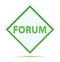 Forum modern abstract green diamond button