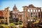 Forum Romanum view from the Capitoline Hill in Italy