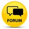 Forum special yellow round button