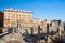 The forum of Trajan and the detail of the Trajan\'s market. Rome, Italy.