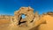 Forzhaga Arch - Natural Rock Arch - Akakus, Libya