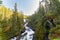 Foss ved Ulaelva i Rondane nasjonalpark i Norge, Marcinfossen