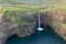 The Fossa Waterfall on island Bordoy. This is the highest waterfall in the Faroe Island