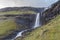 Fossa Waterfall, Streymoy Island, Faroe Islands