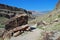 Fossil Canyon near Red Rock Canyon, Nevada.