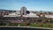 Foster City, California, Aerial View, San Francisco Bay, Downtown