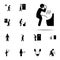 foul smell, pee icon. Pain People icons universal set for web and mobile