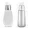 Foundation cream pump bottle. Airless dispenser serum