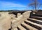 Foundation and Steps of Old Hospital at Fort Bayard