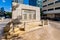 Founders Monument and Fountain at Sderot Rothschild and Nahalat Binyamin junction in downtown Lev HaIr district of Tel Aviv Yafo,