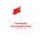 Founding Day of the Republic of China Vector Design Illustration