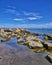 Foundlings on shore of the Baltic Sea. Mecklenburg-Vorpommern, Germany, WarnemÃ¼nde