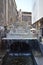 Fountain Amenano in the center of Catania