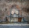 Fountain in Aventine Hill, Rome, Italy