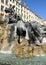 The fountain Bartholdi in Lyon