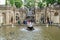 The fountain Bath of nymphs in zwinger palace in Dresden