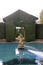 The Fountain And Bathing Pool At Hidcote Manor, Gloucestershire, UK