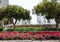 Fountain Beyond Barcelona Garden