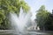 Fountain in Brussels Park - Parc de Bruxelles - Warandepark