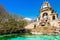 Fountain Cascada Monumental with arch and sculptural group