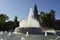 Fountain and Castello Sforzesco in Milan