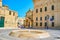 Fountain in Castille Place, Valletta, Malta