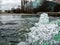 Fountain in the Centennial Park in Atlanta