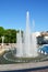 Fountain in the center of city Kharkiv