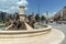Fountain in the centre of city of Skopje, Republic of Macedonia