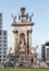 The fountain at the centre of the Placa d\'Espanya. Barcelona, Spain.