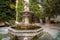 Fountain in centre of Saignon, Provence, France