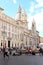 Fountain and church at Piazza Navona, Rome, Italy