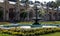 Fountain and drinking gallery in Kislovodsk city.