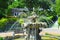 Fountain in an English-style garden 2
