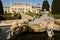 fountain & Facade.National Palace. Queluz.Portugal