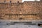 Fountain in the Forum of the Balbos or atrium of the Corregidor in Caceres,Spain