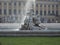 Fountain in front of Schnbrunn Palace. Vienna, Austria.