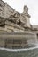 Fountain in front at the vittoriano palace in Rome