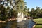 Fountain in the George Brown Botanic Gardens