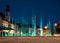 Fountain in Glavni Trg or The Main square in Maribor