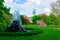 Fountain in Gonneranlage Kurpark in Baden Baden Baden Wurttemberg Germany