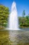 Fountain in Gonneranlage Kurpark Old city of Baden Baden Germany