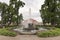 Fountain in the grounds of Peterhof Palace St Petersburg Russia