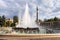 Fountain and Heroes Monument of the Red Army